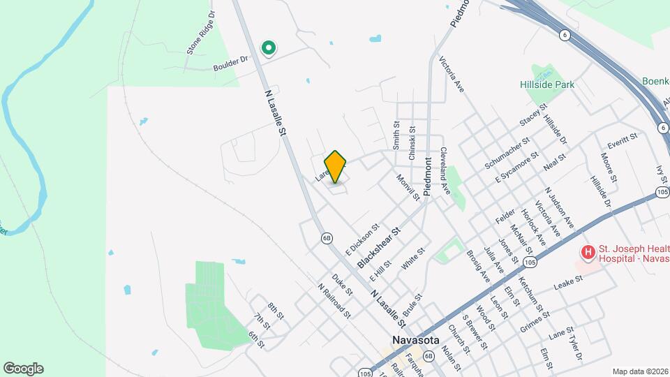 516 Laredo St Map and Location Details