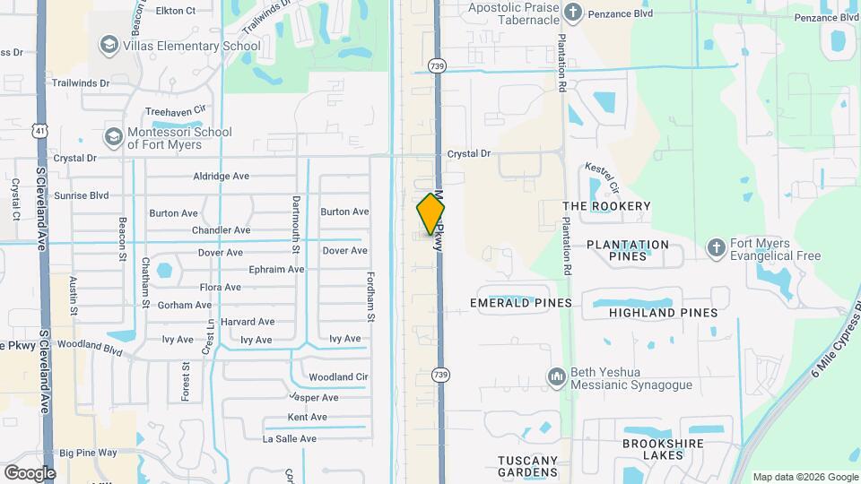 Fort Myers Naples Apartment Map and Location Details