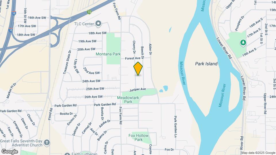 2217 Cherry Dr Map and Location Details