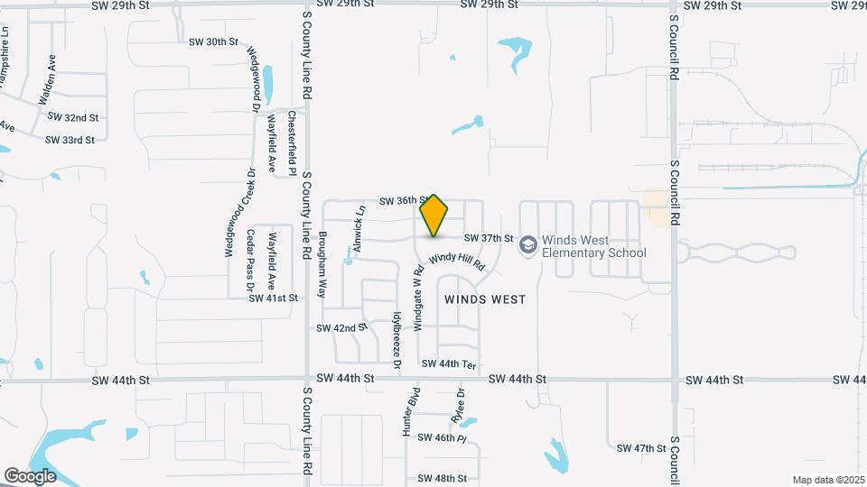 8524 SW 37th St Map and Location Details