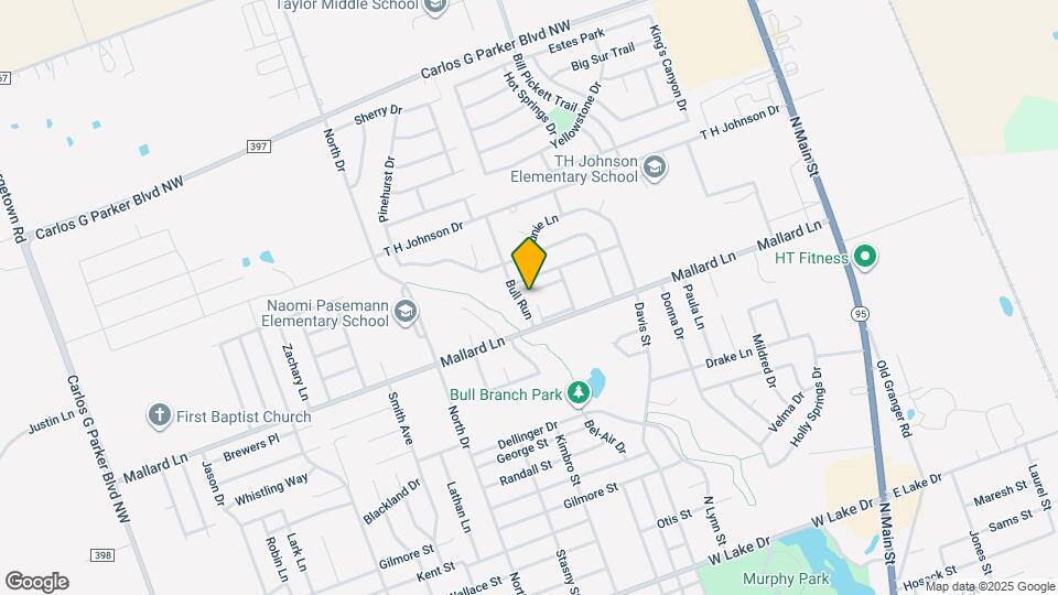 2806 Bull Run, Unit Unit C Map and Location Details