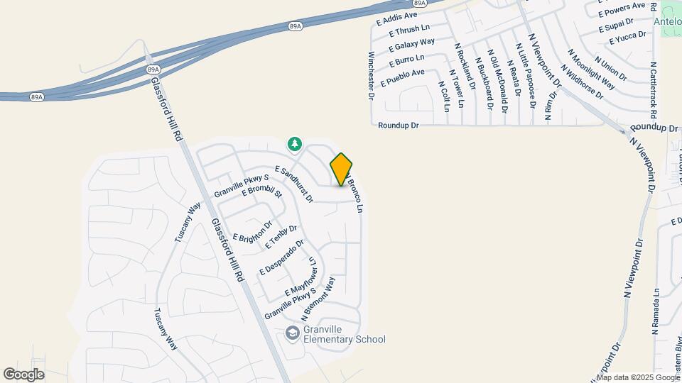 6911 E Kilkenny Pl Map and Location Details