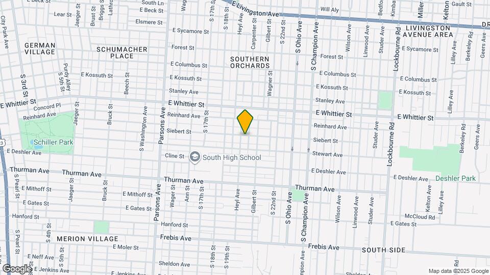 759 Siebert St Map and Location Details