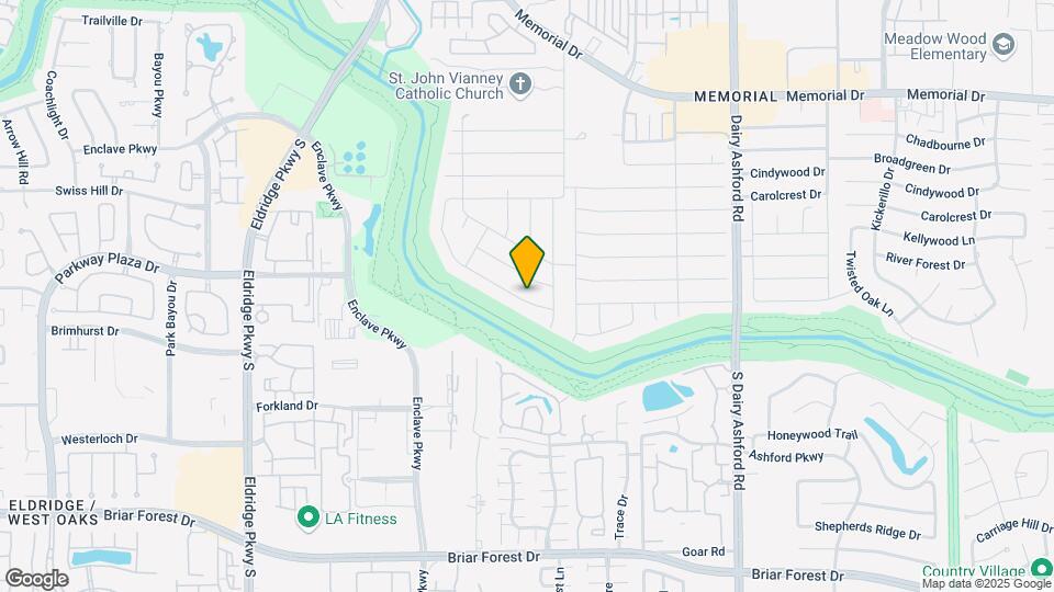 14822 Bramblewood Dr Mapa y Detalles de la Ubicación