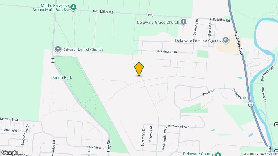 885 Heritage Blvd Mapa y Detalles de la Ubicación