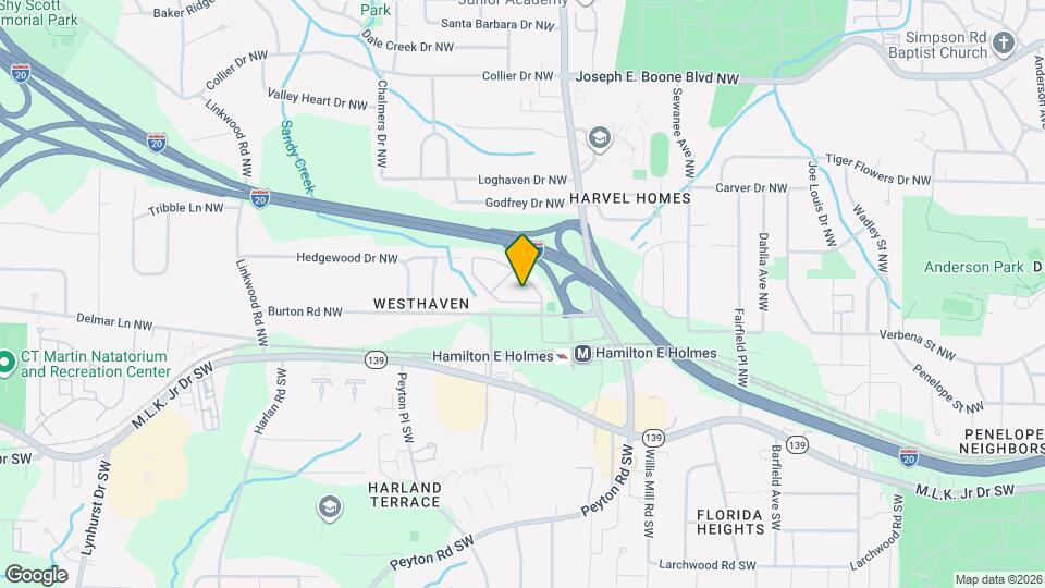 2581 Laurel Cir NW Map and Location Details