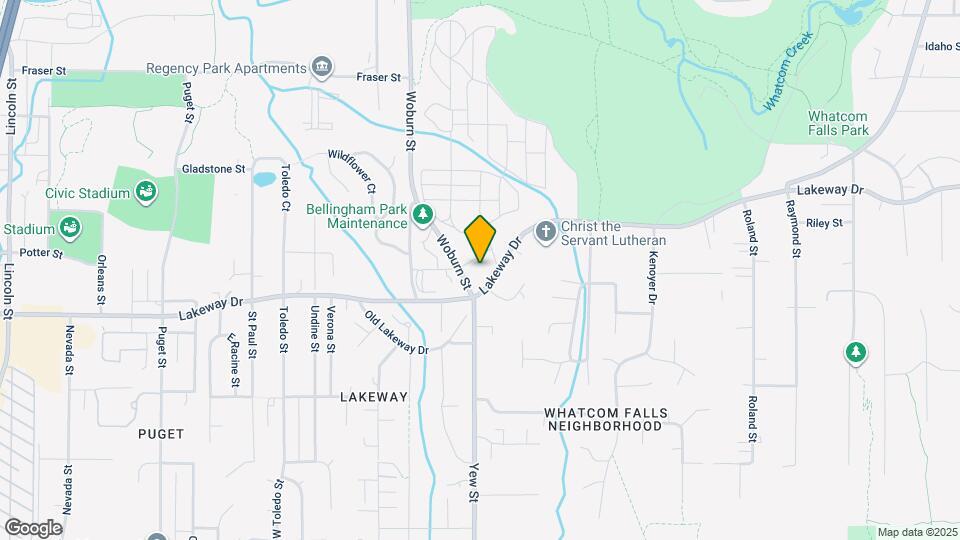 2465 Lakeway Dr Map and Location Details