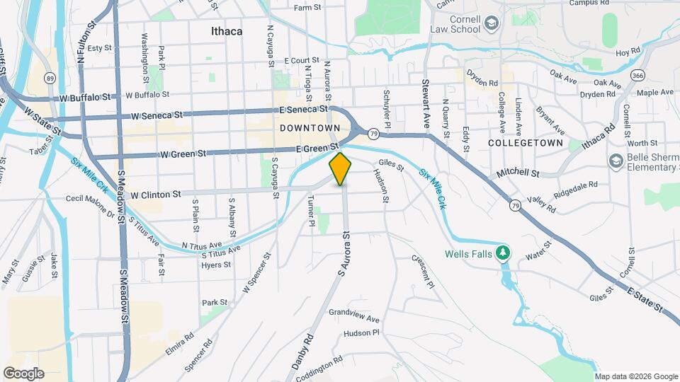 316 S Aurora St Map and Location Details