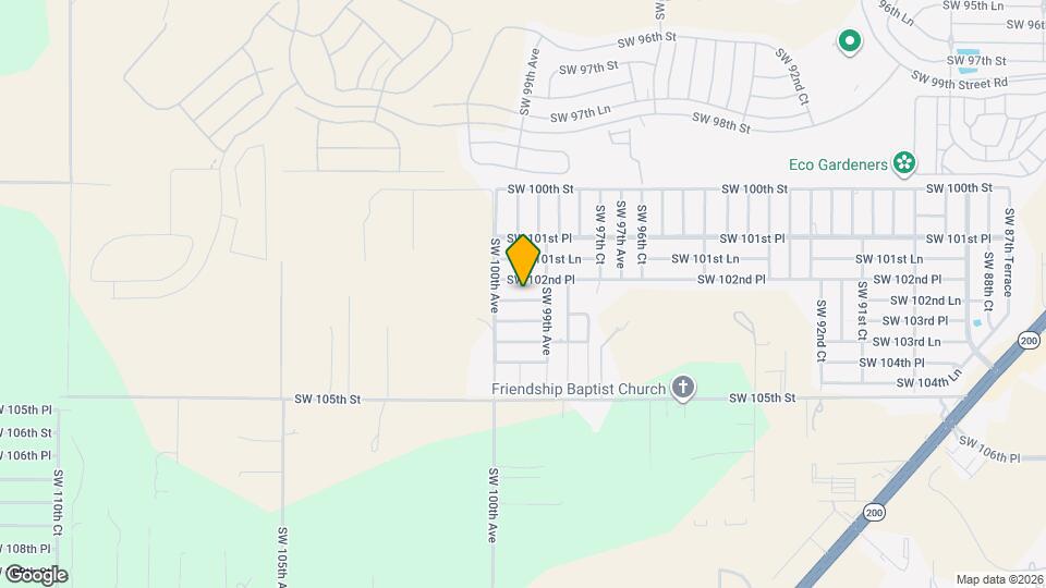 9941 SW 102nd Ln Map and Location Details