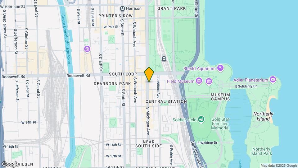 1251 S Michigan - Senior Living Map and Location Details