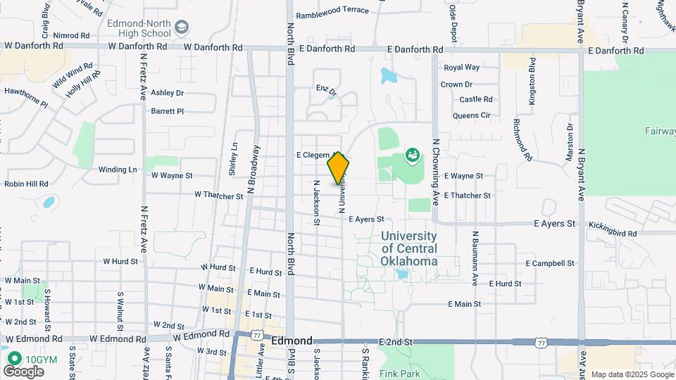 329 E Thatcher St Map and Location Details
