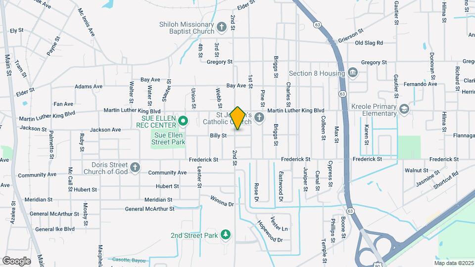 4106 2nd St Map and Location Details