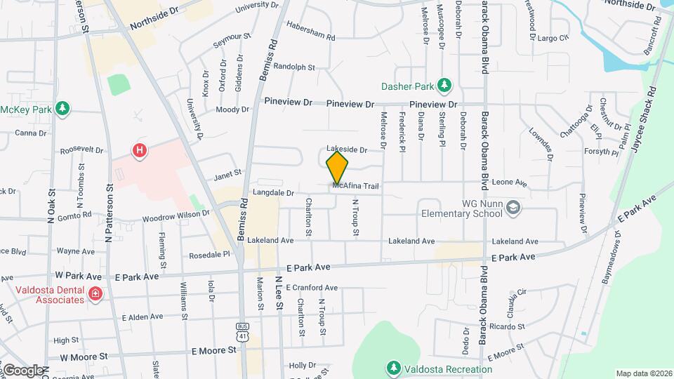 918 McAfina Trail Map and Location Details