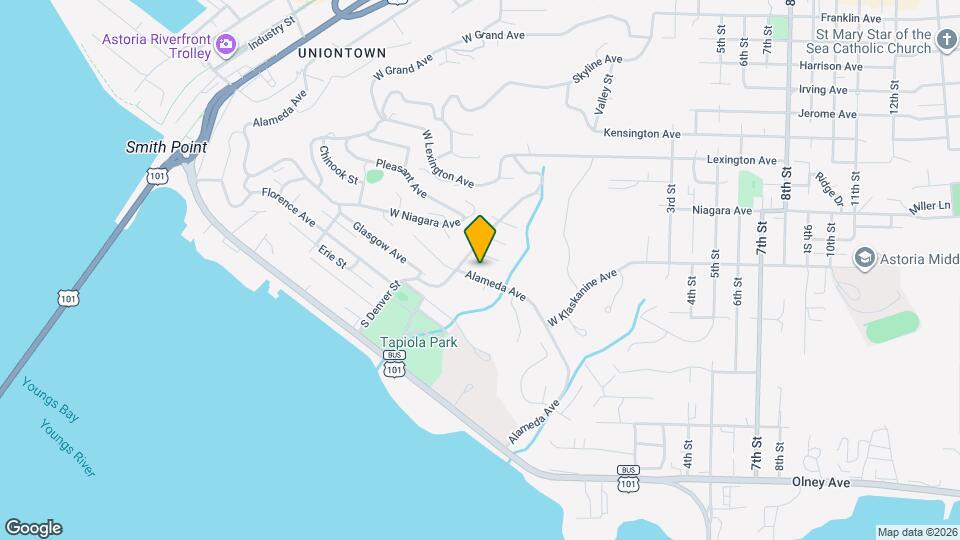 921 Alameda Ave Map and Location Details