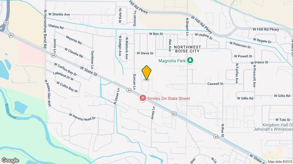6733 N Misty Cove Ave Map and Location Details