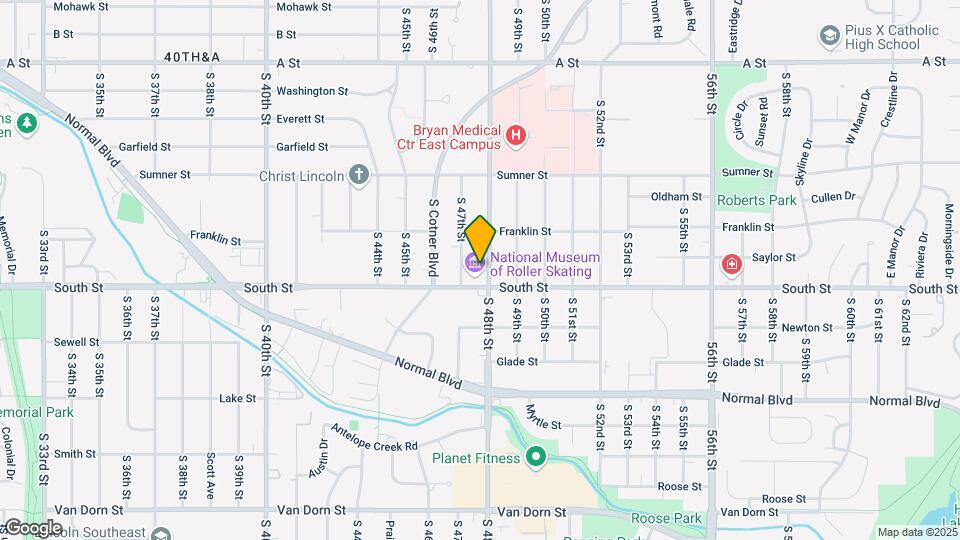 2025 S 48th St Map and Location Details