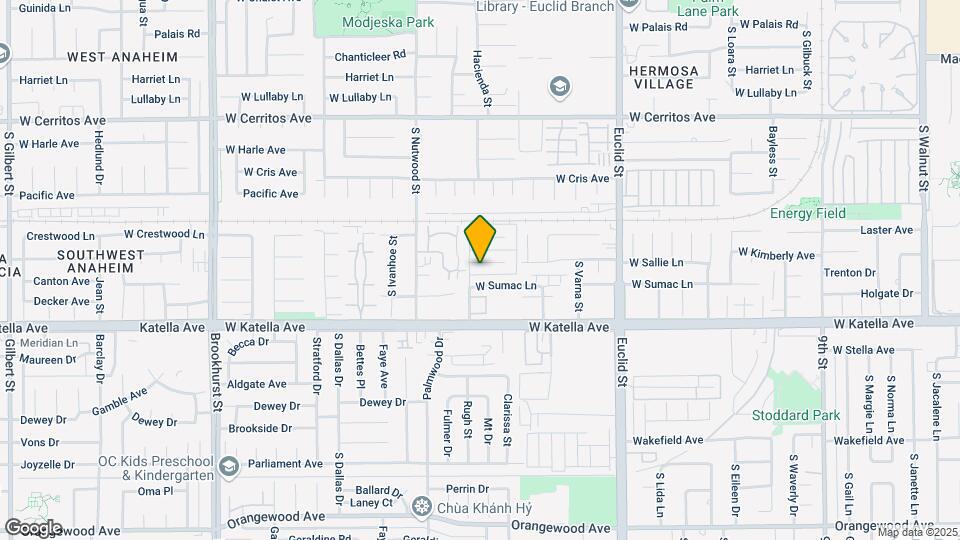 1832 W Sallie Ln Map and Location Details
