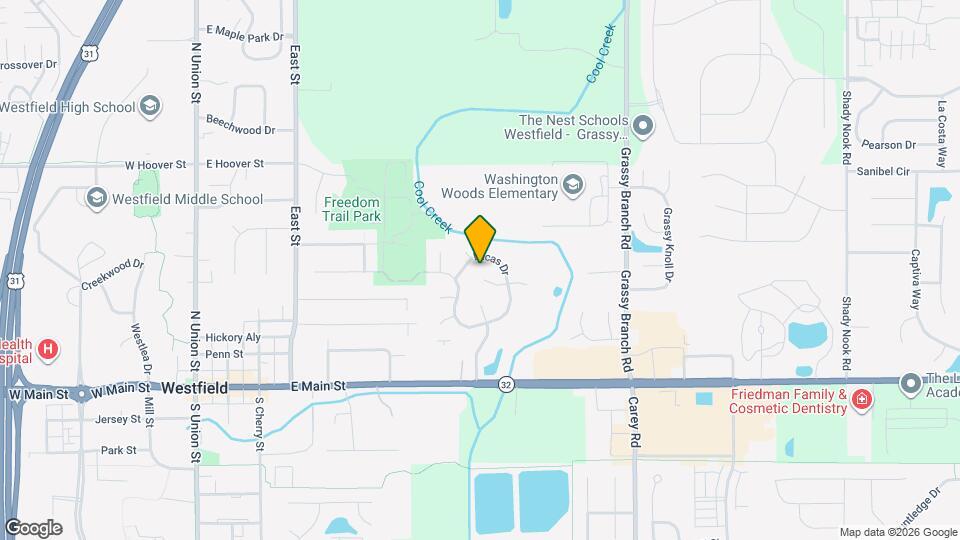 2808 Crosscreek Cir Map and Location Details