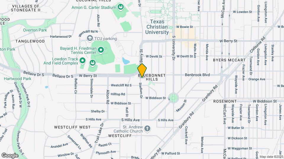 3325 Benbrook Blvd Map and Location Details
