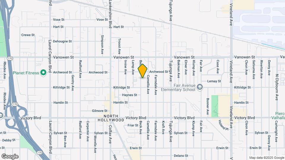 6628 Beck Ave Mapa y Detalles de la Ubicación