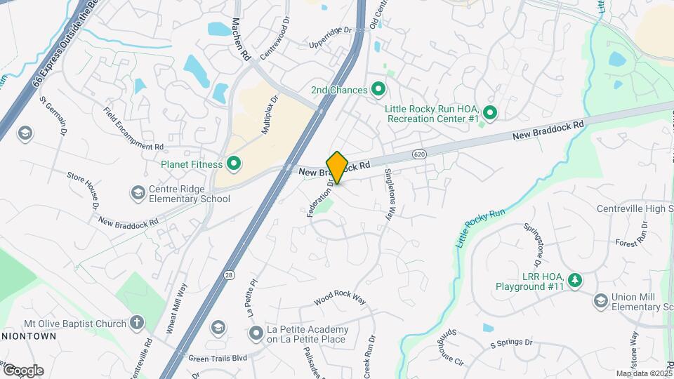 14096 Winding Ridge Ln Map and Location Details