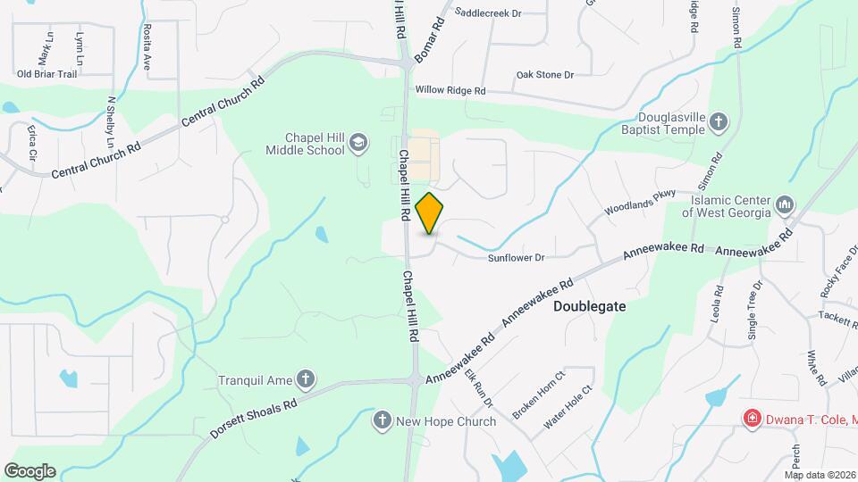 4330 Treeline Way Map and Location Details