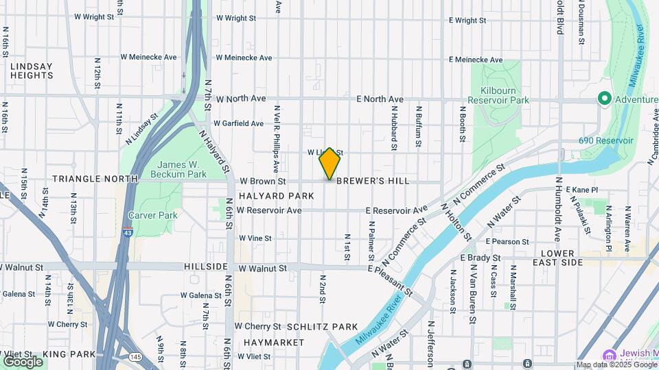 1948 N 2nd St Mapa y Detalles de la Ubicación