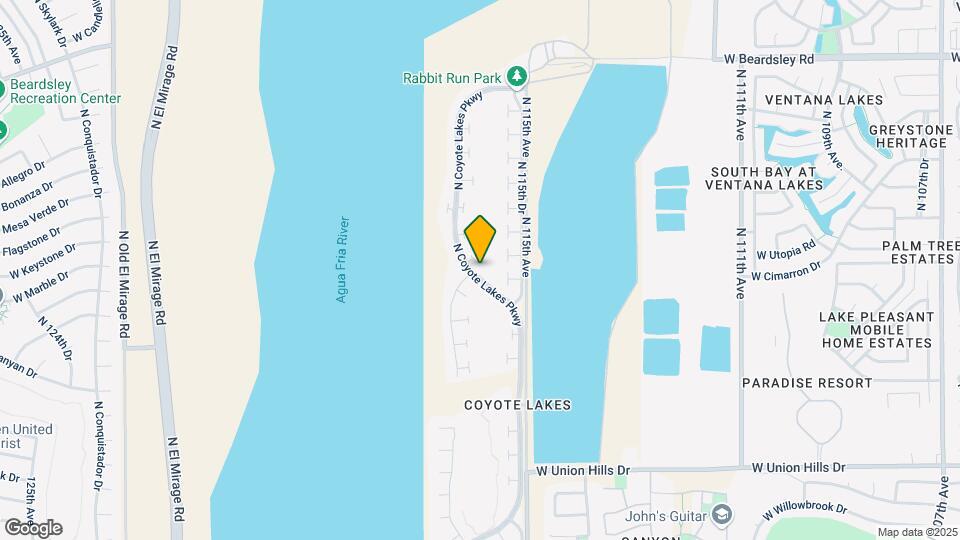 19231 N Coyote Lakes Pkwy Map and Location Details