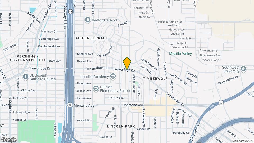 1421 Howze St Map and Location Details