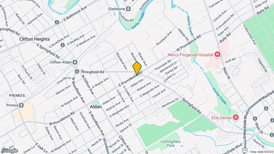 416 E Providence Rd Mapa y Detalles de la Ubicación