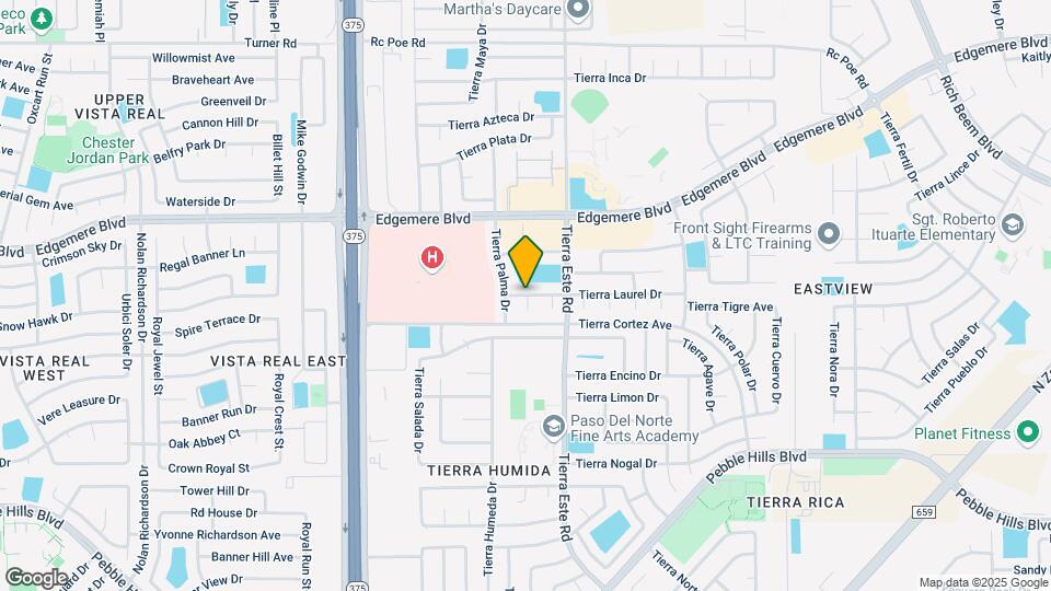 3105 Tierra Agave Dr Map and Location Details