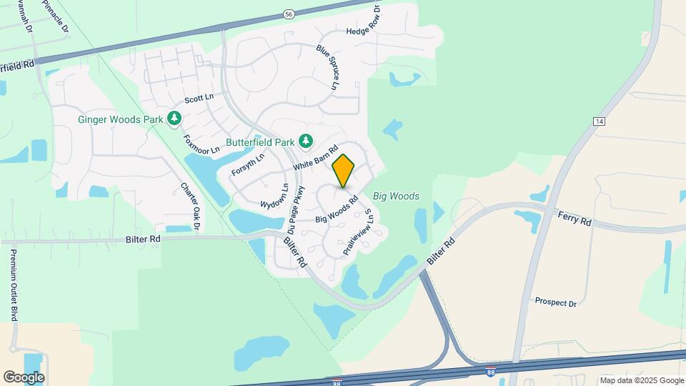 2665 Prairieview Ln Map and Location Details