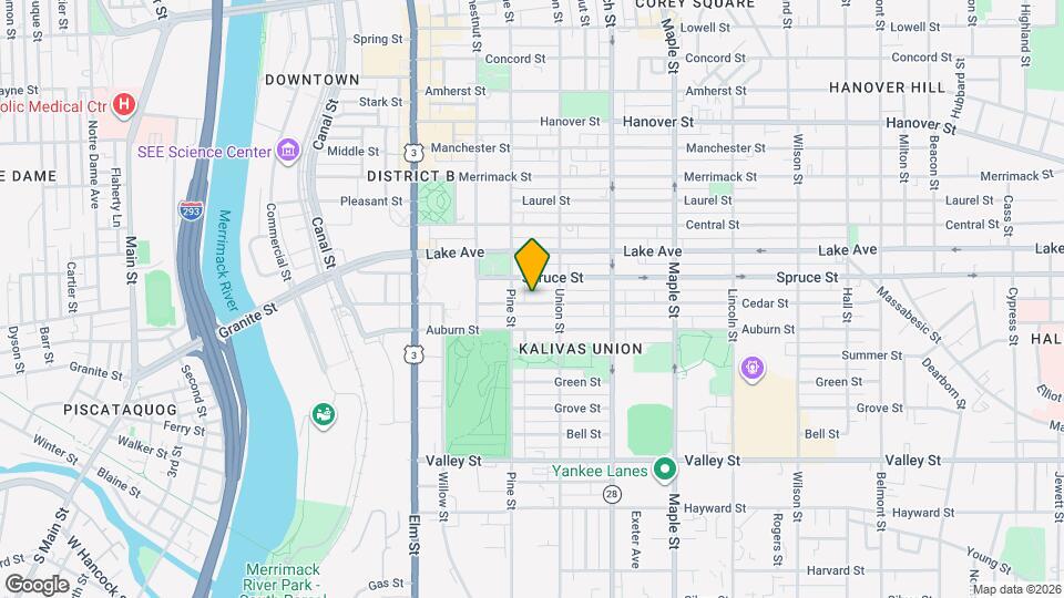 166 Cedar St, Unit 2 Mapa y Detalles de la Ubicación