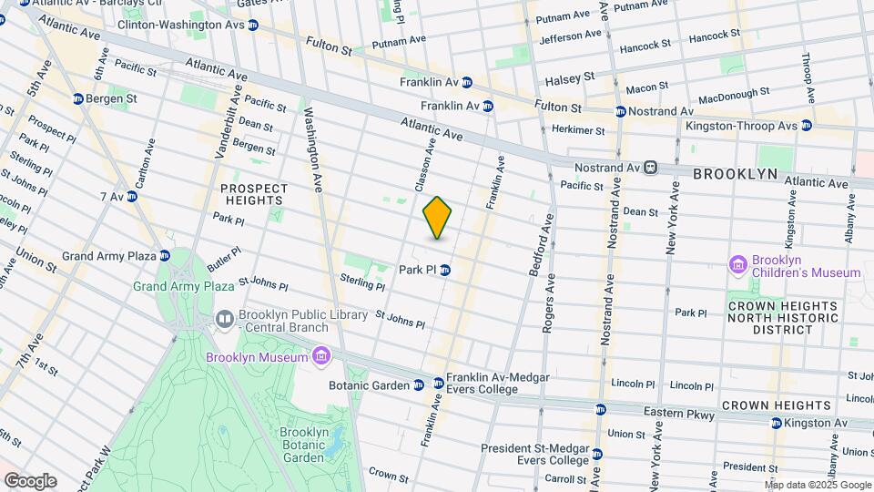 545 Prospect Pl Map and Location Details