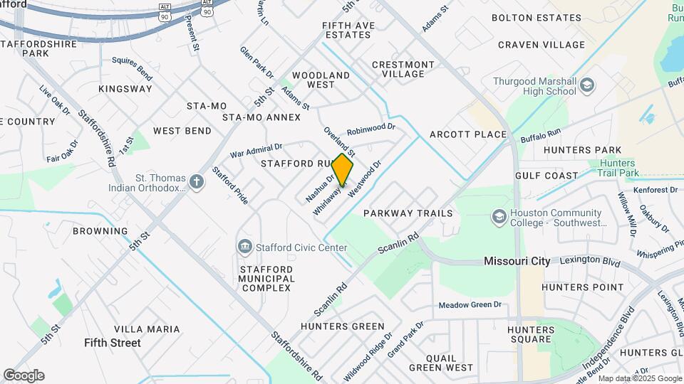 2019 Whirlaway Dr Map and Location Details
