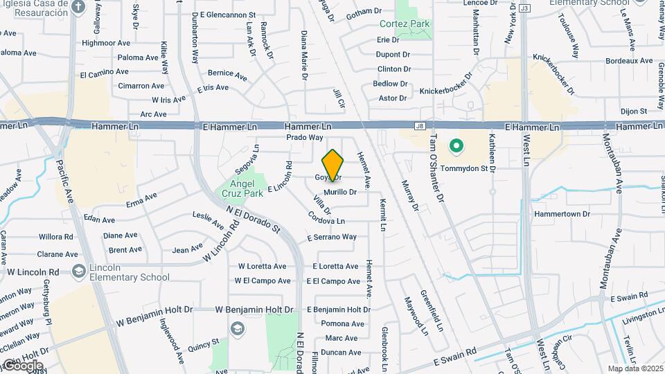 435 Murillo Dr Map and Location Details
