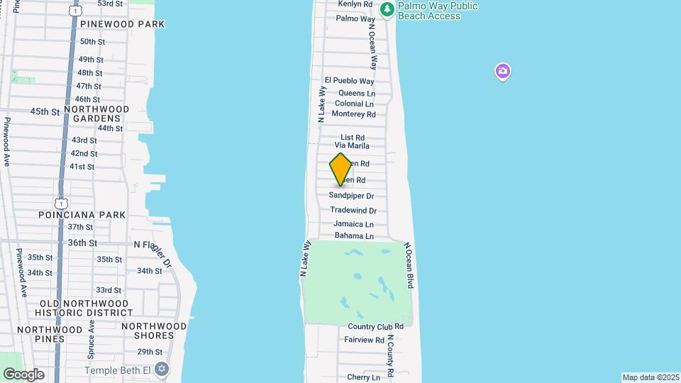 265 Sandpiper Dr Mapa y Detalles de la Ubicación
