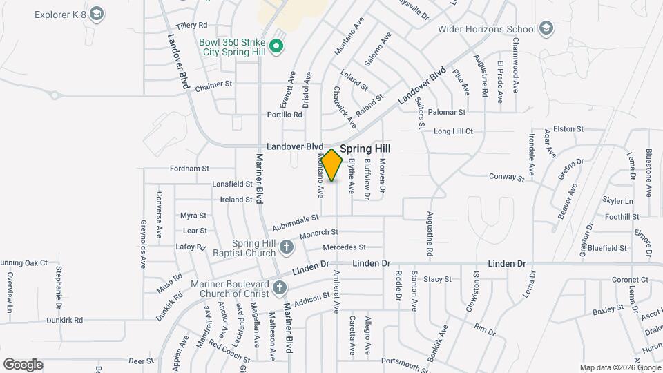 3255 Amherst Ave Map and Location Details