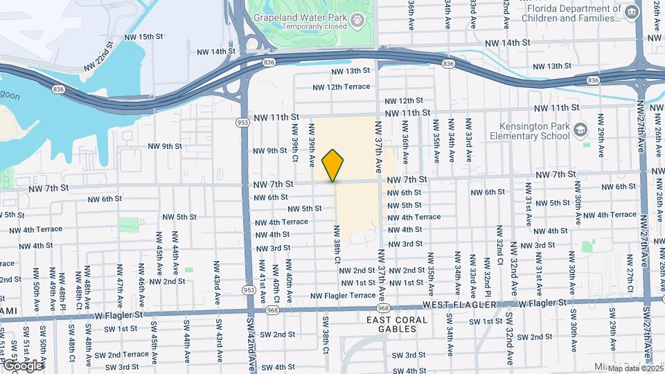 3840 NW 7th St Map and Location Details