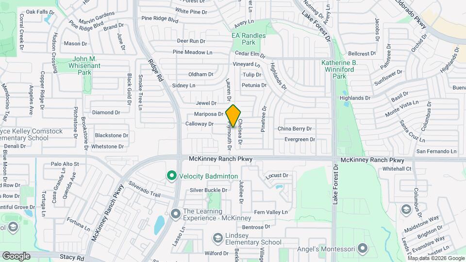 3913 Plymouth Dr Map and Location Details