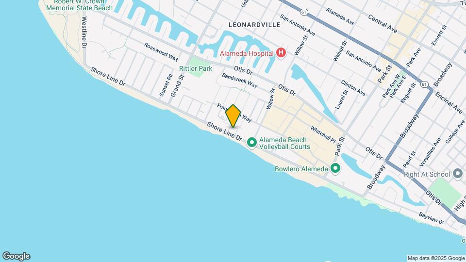 Synergy @ 2019 Shoreline Apartments Mapa y Detalles de la Ubicación