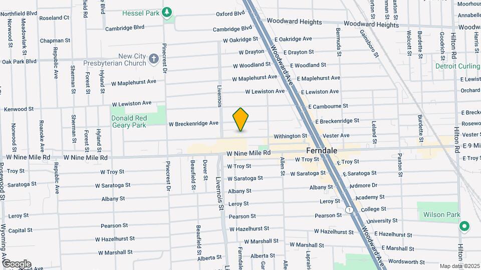 Withington Apartments Mapa y Detalles de la Ubicación