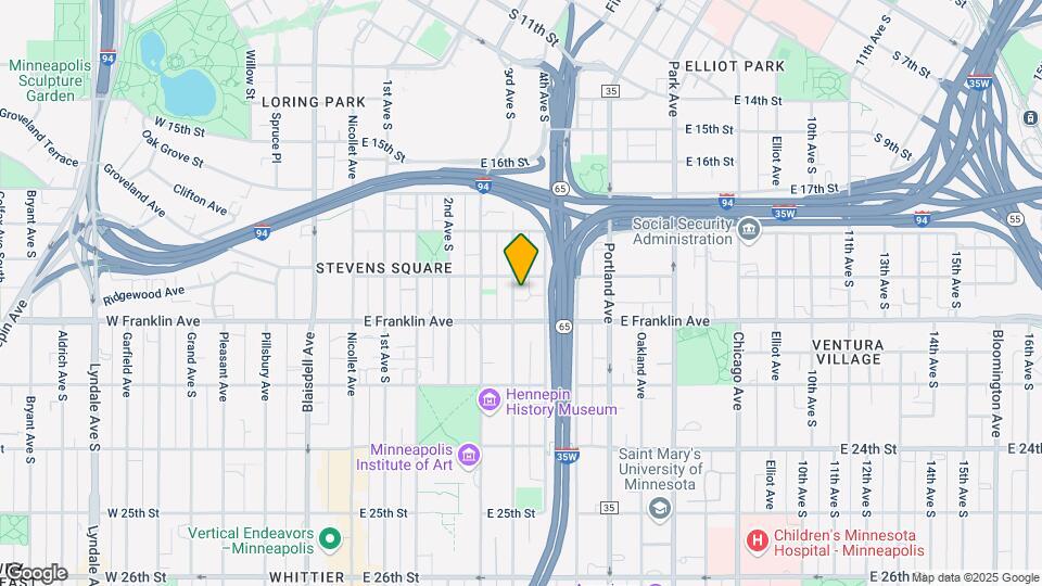 1915 Clinton Ave Map and Location Details