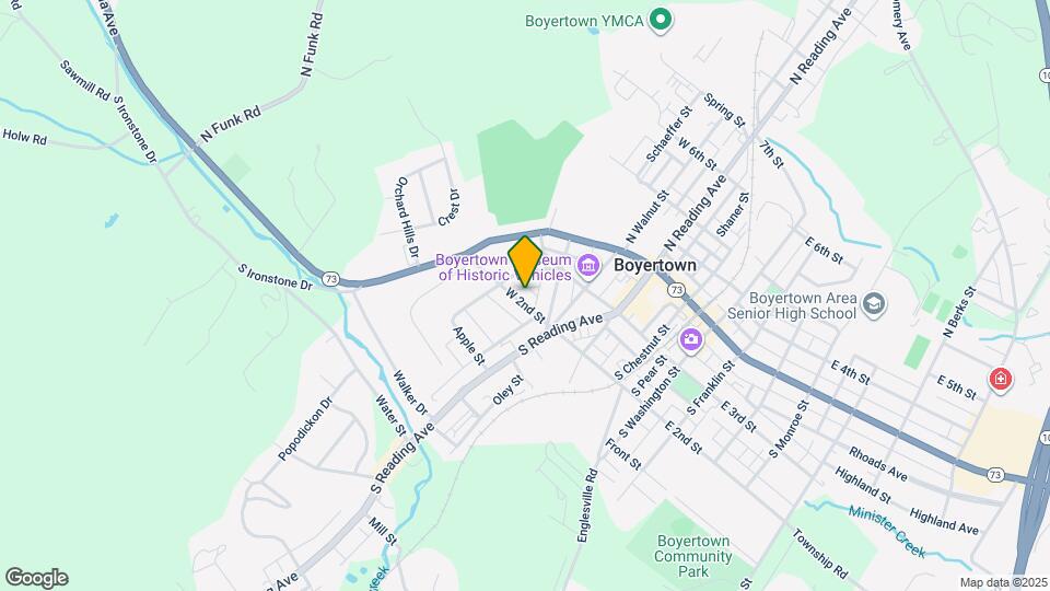 23 W 2nd St Map and Location Details