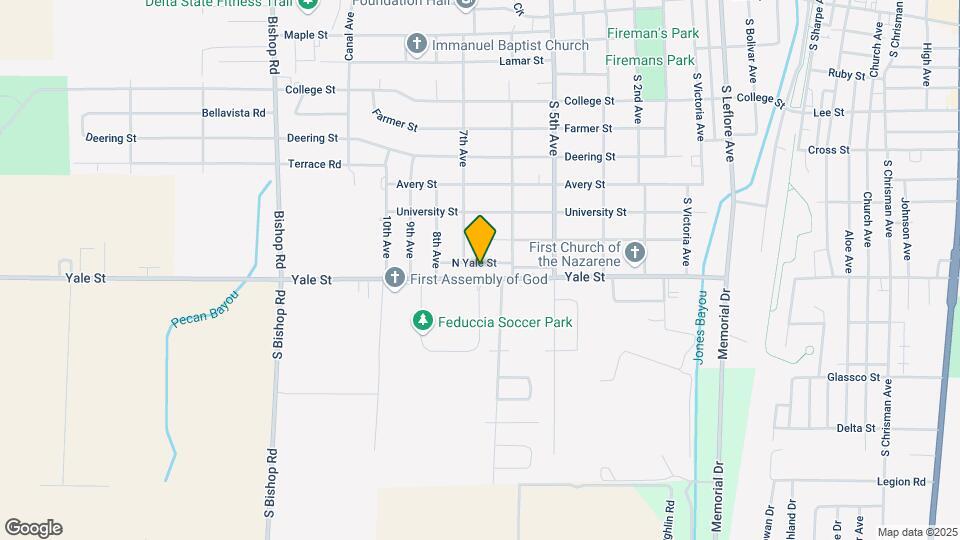 1109 North Yale Street, Unit 2 Map and Location Details