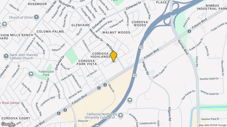 10848 Scotsman Way, Unit Studio Map and Location Details