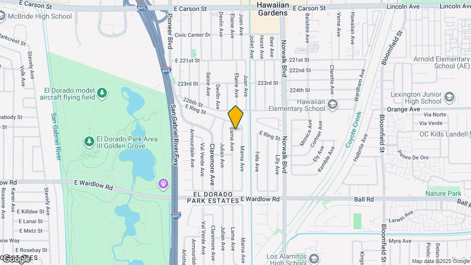 3600 Lama Ave Map and Location Details