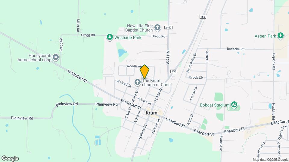 342 W Huffman St Map and Location Details