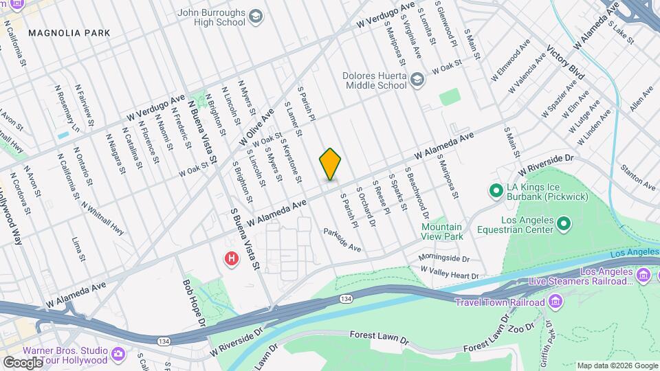 1911 W Alameda Ave, Unit C Map and Location Details