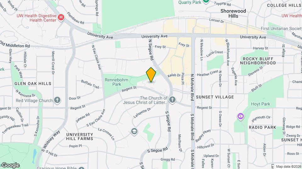 4716 Regent St Map and Location Details